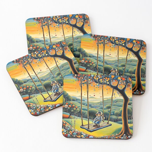 Item preview, Child on a swing 2 designed and sold by George Hutton Hunter.