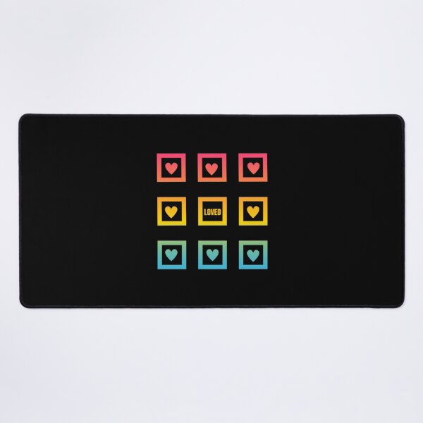 Item preview, Valentines Hearts, Pansexual pride flag graphic, Loved and hearts Graphic, loved, hearts, 14th February, Valentines Day, designed and sold by PrideBeProud.