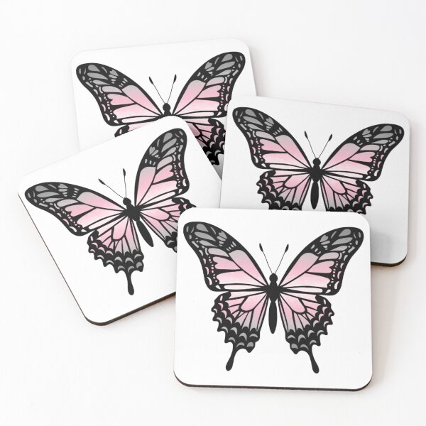Item preview, Colorful Butterfly with Demigirl Pride Colors designed and sold by Travelslightly.
