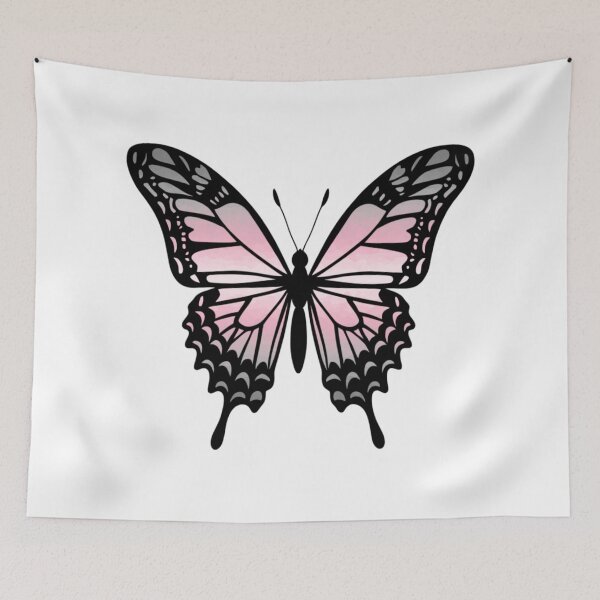 Item preview, Colorful Butterfly with Demigirl Pride Colors designed and sold by Travelslightly.