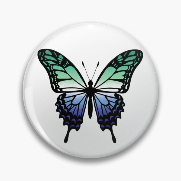 Item preview, Colorful Butterfly with Gay MLM Pride Colors designed and sold by Travelslightly.
