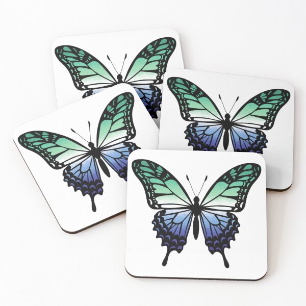 Item preview, Colorful Butterfly with Gay MLM Pride Colors designed and sold by Travelslightly.