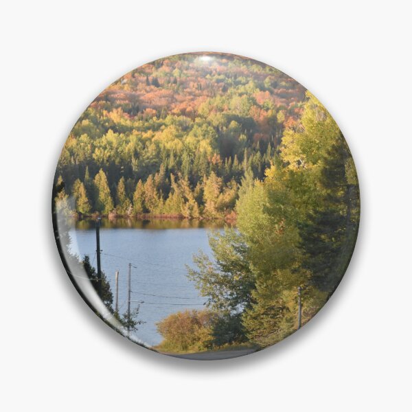 Item preview, The lake road in autumn designed and sold by Claude Laprise.