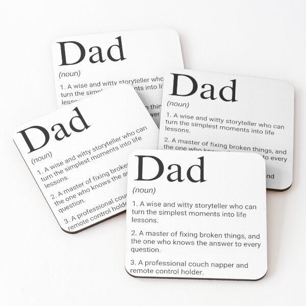 Item preview, Dad Cute Lovely Funny Definition designed and sold by CuteLovelyDesigns.