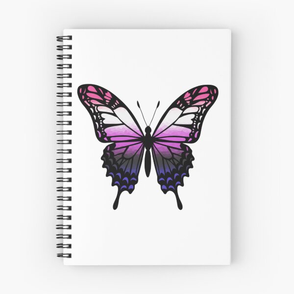 Item preview, Colorful Butterfly with Genderfluid Pride Colors designed and sold by Travelslightly.