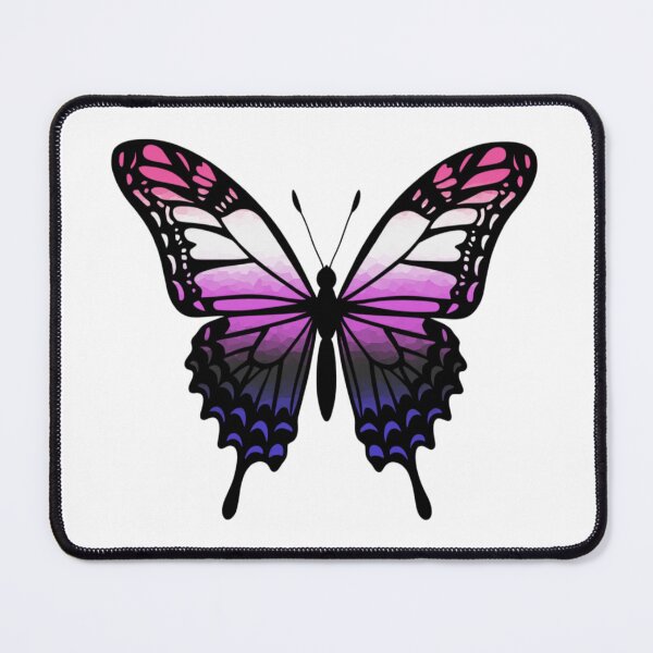Item preview, Colorful Butterfly with Genderfluid Pride Colors designed and sold by Travelslightly.