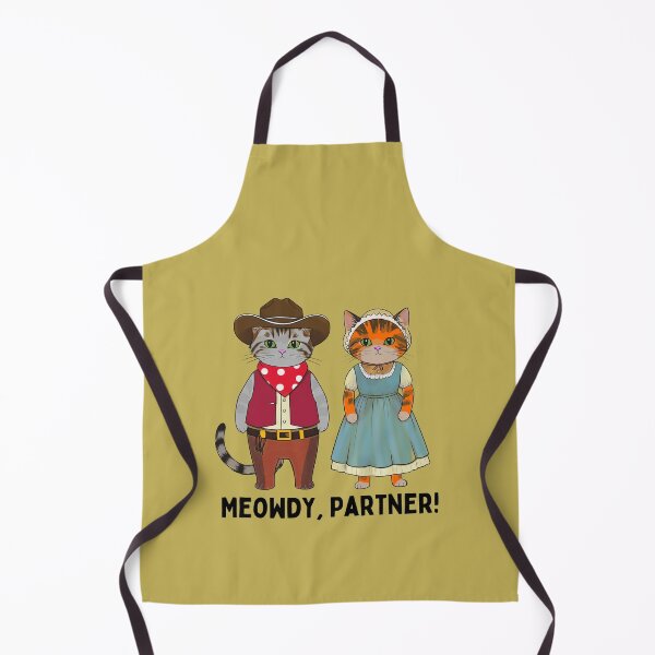 Item preview, Meowy Partner, Western Cats, of the Wild west designed and sold by MiowandMolly.