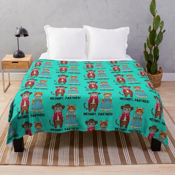 Item preview, Meowy Partner, Western Cats, of the Wild west designed and sold by MiowandMolly.
