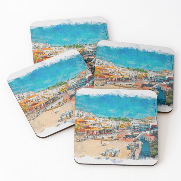 Item preview, Carvoeiro Village, Algarve, Portugal designed and sold by GG WALL ART.