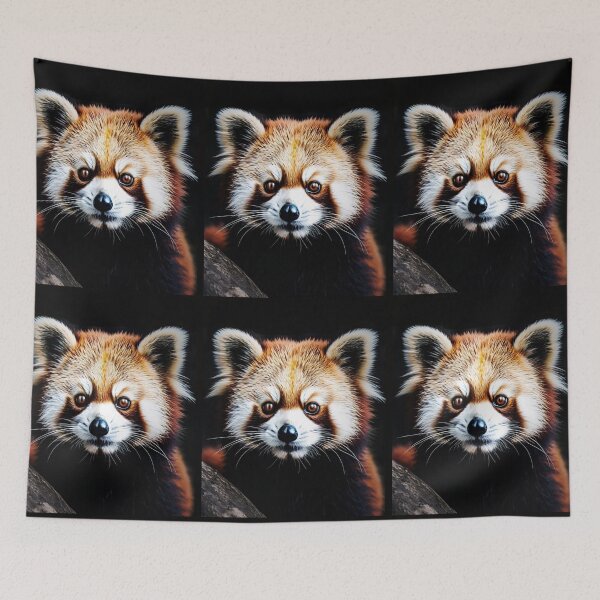 Item preview, Fluffy Red Panda  designed and sold by Savannah Gibbs.