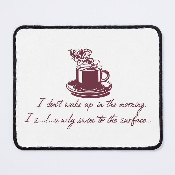 Item preview, Slowly Swim to the Surface - Dark Red 10" wide designed and sold by dzdart.