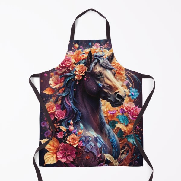 Item preview, 001 Colorful Horse Portrait designed and sold by Alexis Art Collection.