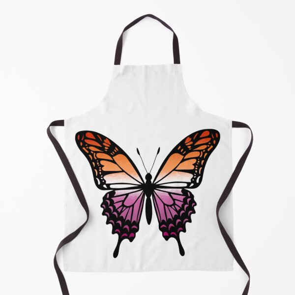 Artikelvorschau, Bunter Schmetterling mit lesbischen Pride-Farben entworfen und verkauft von Travelslightly.
