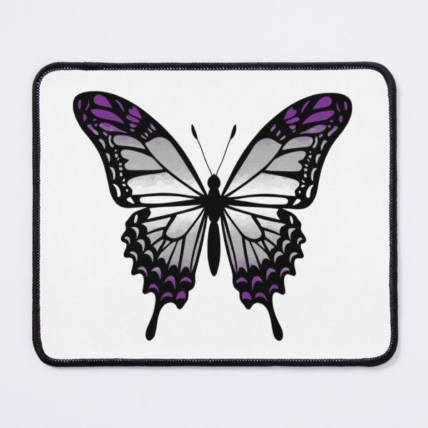 Item preview, Colorful Butterfly with Greysexual Pride Colors designed and sold by Travelslightly.