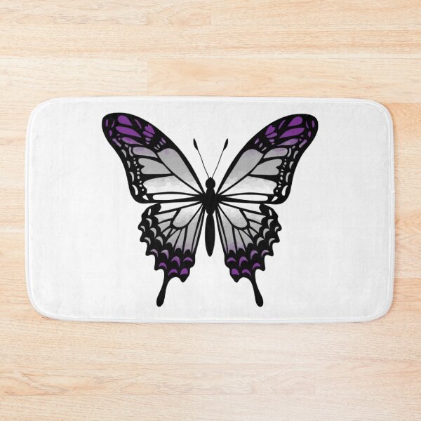 Item preview, Colorful Butterfly with Greysexual Pride Colors designed and sold by Travelslightly.