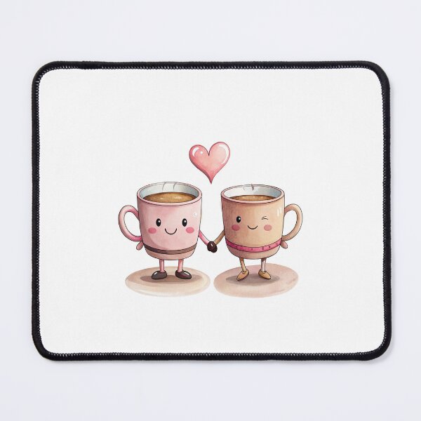 Item preview, Drink Besties Holding Hands with Hearts designed and sold by sabily.