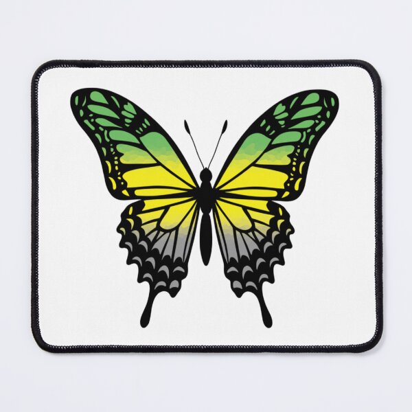 Item preview, Colorful Butterfly with Lithromantic Pride Colors designed and sold by Travelslightly.
