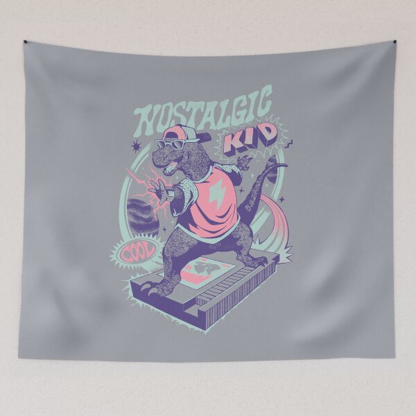 Item preview, Nostalgic Kid designed and sold by Ilustrata®.