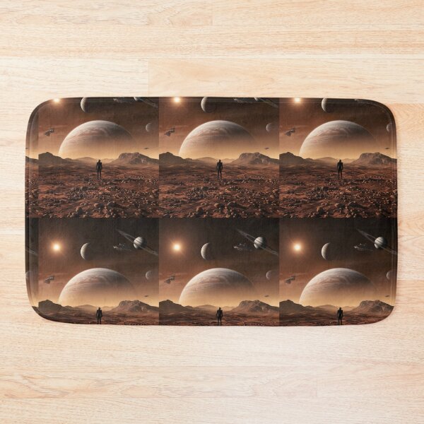 Item preview,  Planet Jupiter, Cosmos, Dreams about Space, Astronaut, Future Travel designed and sold by KolorellaS.