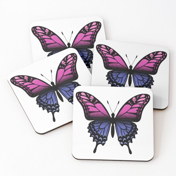 Item preview, Colorful Butterfly with Omnisexual Pride Colors designed and sold by Travelslightly.