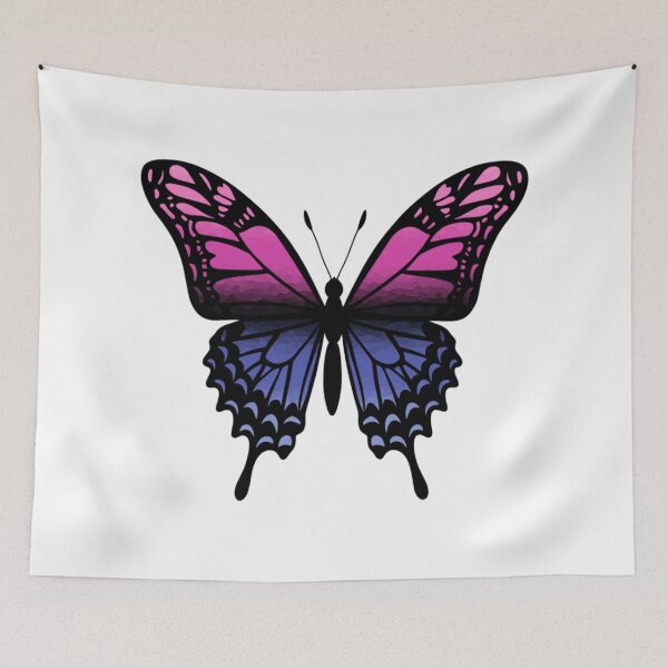 Item preview, Colorful Butterfly with Omnisexual Pride Colors designed and sold by Travelslightly.