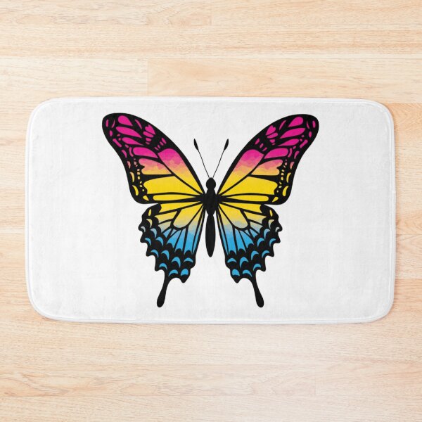 Item preview, Colorful Butterfly with Pansexual Pride Colors designed and sold by Travelslightly.