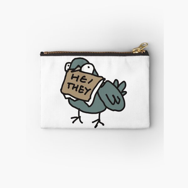 Item preview, He/they pronoun pigeons designed and sold by Confusedcows.