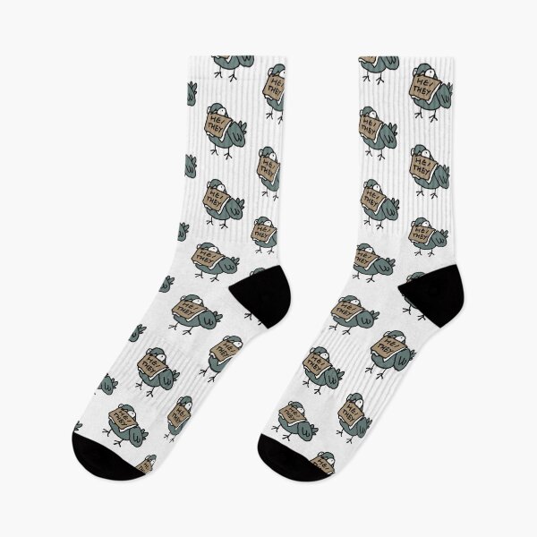 Item preview, He/they pronoun pigeons designed and sold by Confusedcows.