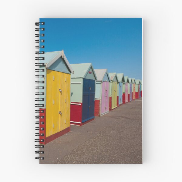 Item preview, Colourful Hove beach huts designed and sold by melmajor.