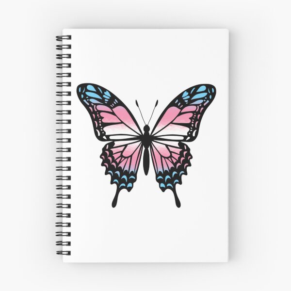 Item preview, Colorful Butterfly with Transgender Pride Colors designed and sold by Travelslightly.