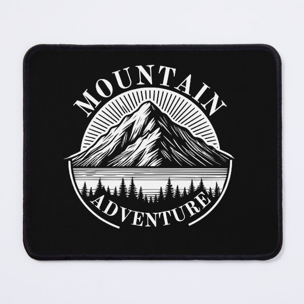 Item preview, Mountain Adventure - Retro Wilderness Emblem designed and sold by Fikuall.