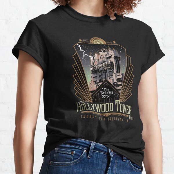 Item preview, Twilight Zone Tower of Terror Hollywood Tower Hotel Shirt Design designed and sold by Blake-D-esigns.