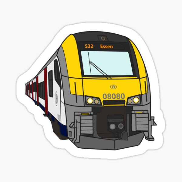 Artikel-Vorschau von NMBS/SNCB MR08 Desiro, designt und verkauft von TrainsWithYarne.