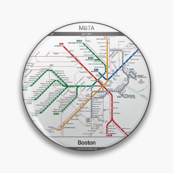 Item preview, Subway - Boston designed and sold by aleibanez.