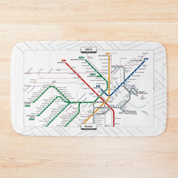 Item preview, Subway - Boston designed and sold by aleibanez.