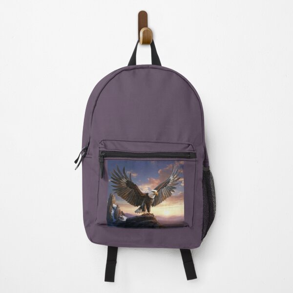 Item preview, majestic eagle against the background of the setting sun designed and sold by Izabela Włodarczyk.
