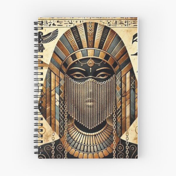 Item preview, The Egyptian Queen, Tribal Art in Black & Gold designed and sold by Shs-Kenya.