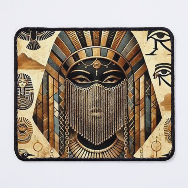 Item preview, The Egyptian Queen, Tribal Art in Black & Gold designed and sold by Shs-Kenya.