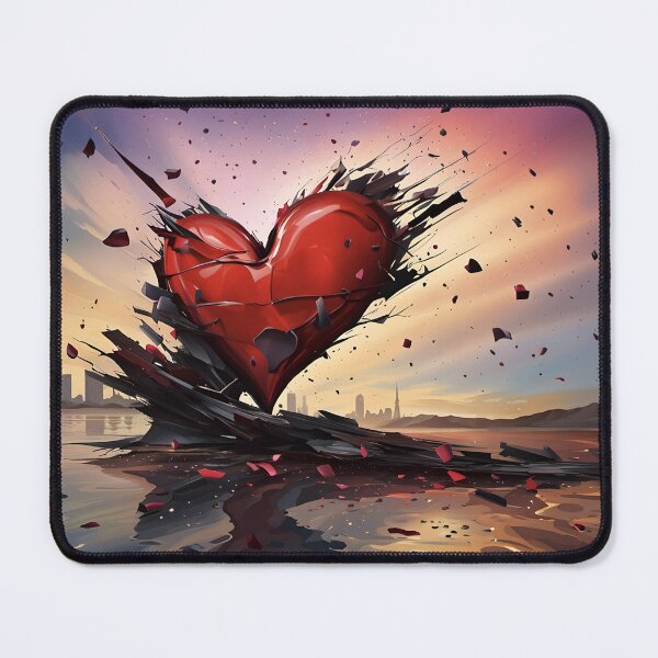 Item preview, Shattered Heart designed and sold by Pixel Press Prints.