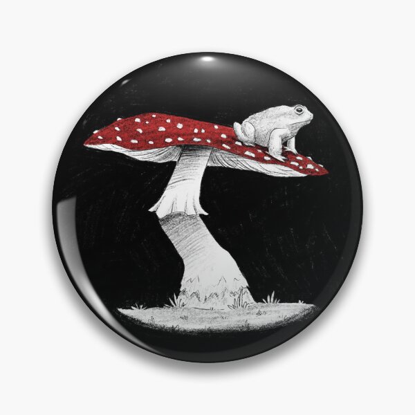 Item preview, Toad on a Toadstool designed and sold by Szmyt Illustrations.