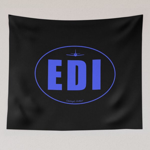 Item preview, EDI Edinburgh Scotland Airport Code designed and sold by Lartheviking.