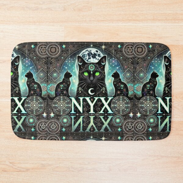 Item preview, Meet Nyx: The Cosmic Guardian of the Eternal Moonlit Realm designed and sold by Meta2Physical.