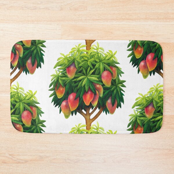 Item preview, Hand-painted mango tree designed and sold by Ekaterina Glazkova.