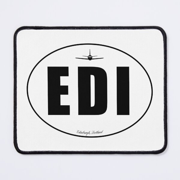 Item preview, EDI Edinburgh Scotland Airport Code designed and sold by Lartheviking.