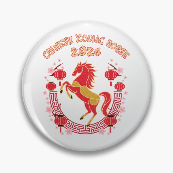 Item preview, Chinese Zodiac Horse 2026: Celebrating The Lunar New Year designed and sold by elynne9.