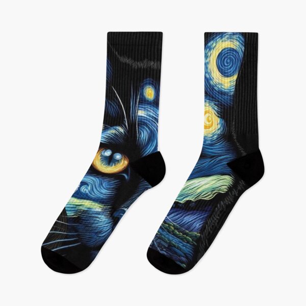 Item preview, Starry night Cat designed and sold by AvalonTshirts.