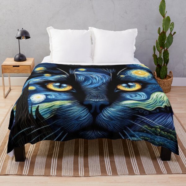 Item preview, Starry night Cat designed and sold by AvalonTshirts.
