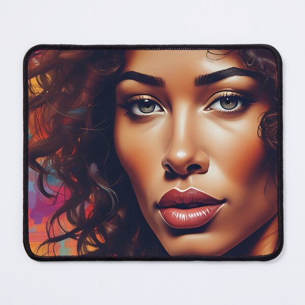 Item preview, Dynamic Afrocentric Pop Art - Afro Beauty Portrait – Bold and Vibrant Pop Art Inspiration designed and sold by msrmiami1.