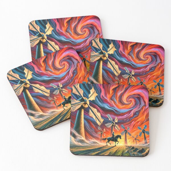 Item preview, Don Quixote Windmill designed and sold by MyArtworkStudio.