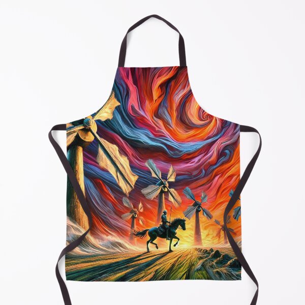 Item preview, Don Quixote Windmill designed and sold by MyArtworkStudio.
